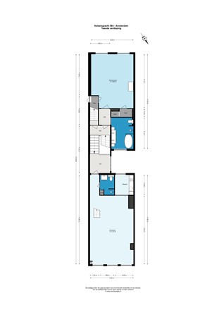 Plattegrond - Keizersgracht 584, 1017 EN Amsterdam - Keizersgracht 584 - Amsterdam - Tweede verdieping - 2D.jpg